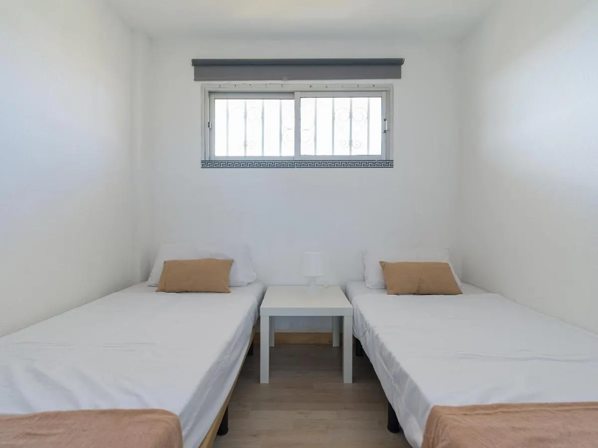 شقة Top Floor Sea View Central Holiday Home ماسبالوماس