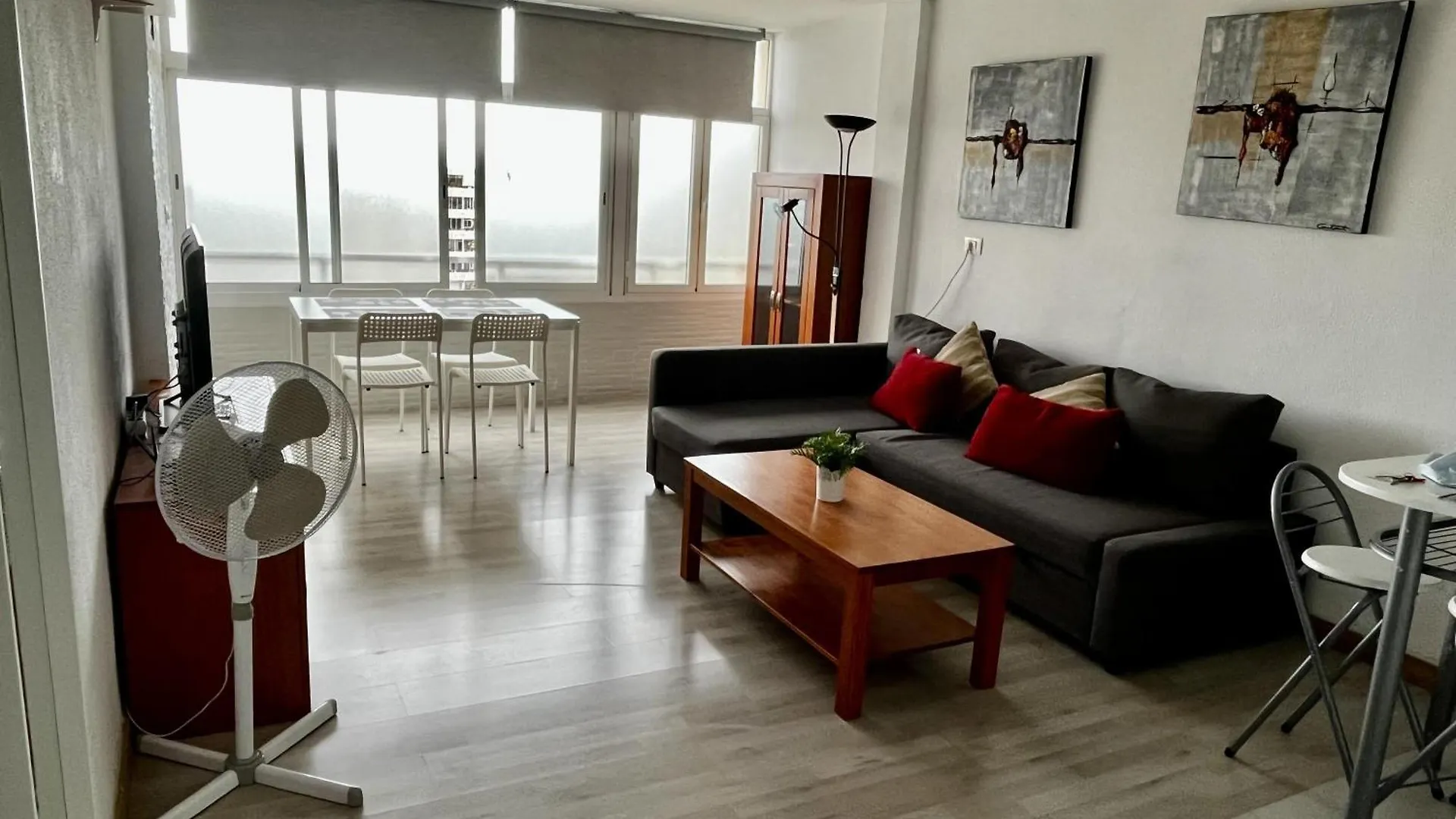 شقة Top Floor Sea View Central Holiday Home ماسبالوماس